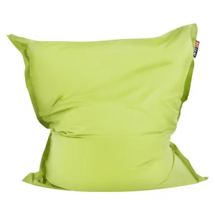 Pufa worek 140 x 180 cm zielony FUZZY - Pufy i podnóżki - miniaturka - grafika 1