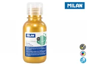 Przybory szkolne - MILAN Farba tempera 125 ml złota - miniaturka - grafika 1
