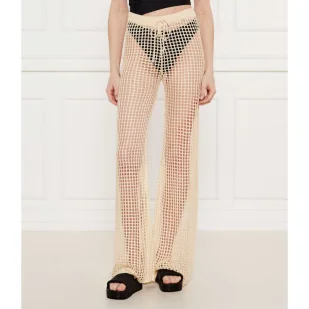 Guess Spodnie flare fit - Spodnie damskie - miniaturka - grafika 1