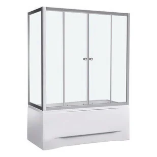 KERRA Parawan wannowy Silia 140x150cm SILIA 140 - Parawany nawannowe - miniaturka - grafika 1