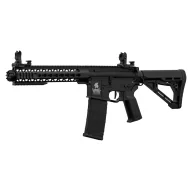 Karabiny ASG - Karabinek 6mm Lancer Tactical AEG LT-19 GEN3 Polymer Keymod Black - miniaturka - grafika 1