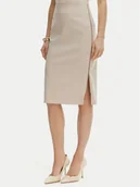 Spódnice - Rinascimento Spódnica ołówkowa CFC0127985003 Beżowy Slim Fit - miniaturka - grafika 1