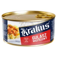 Pasztet i przetwory mięsne - Krakus KRA.GULASZ WIEPRZOWY 300 G zakupy dla domu i biura! 45955424 - miniaturka - grafika 1