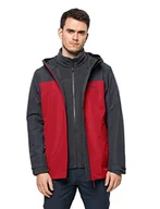 Kurtki męskie - Jack Wolfskin Kurtka męska, adrenaline czerwona, M - miniaturka - grafika 1