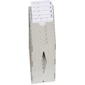 Kontrola dostępu - B2B Partner Plastikowy uchwyt na karty zegarowe drzak doch. karet - miniaturka - grafika 1