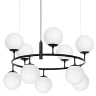 Lampy sufitowe - NOWOCZESNA LAMPA WISZĄCA CZARNO-BIAŁA CEREDO NEO W10 - miniaturka - grafika 1