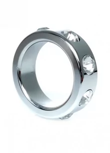 Boss Series Boss Series Metal Ring Cristal Diamonds S - Metalowy pierścień erekcyjny - Pierścienie erekcyjne - miniaturka - grafika 1