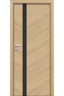 Drzwi wewnętrzne - Pol-Skone Dzwi Wewnętrzne Z Szybą Czarną Espina V1S Dąb Europejski - miniaturka - grafika 1