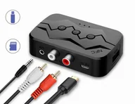 Transmitery FM - Transmiter Adapter Audio NFC Bluetooth 5.0 Nadajnik odbiornik USB SD TF - miniaturka - grafika 1