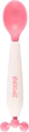 Sztućce dla dzieci - Łyżeczka Obrotowa 180° Różowa Czujnik Ciepła do Jedzenia dla Małych Dzieci - miniaturka - grafika 1
