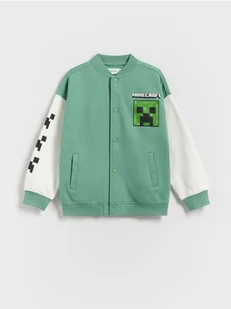 Reserved - Bluza Minecraft - zielony - Bluzy dla chłopców - miniaturka - grafika 1