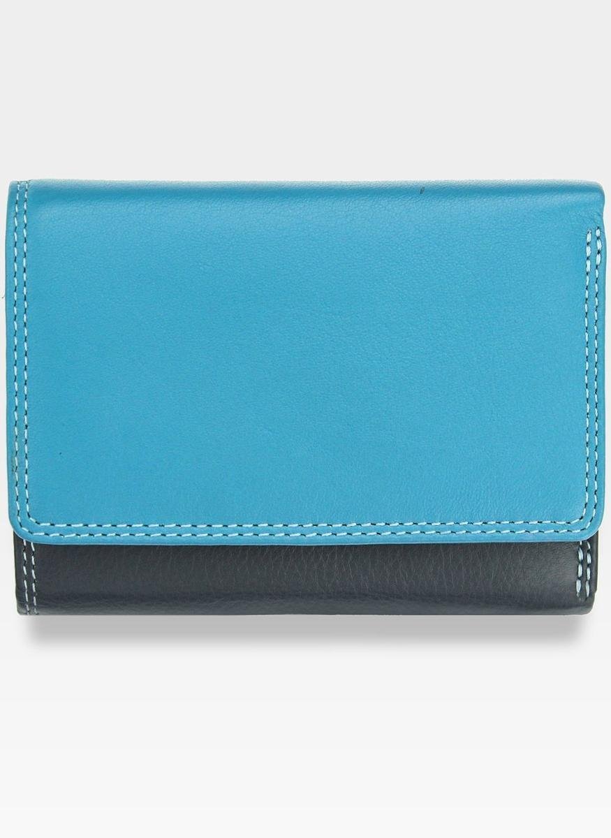 Visconti, Rainbow, Portfel damski, RB39, niebiesko-czarny