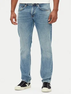 Pepe Jeans Jeansy PM207393 Niebieski Straight Fit - Spodnie męskie - miniaturka - grafika 1