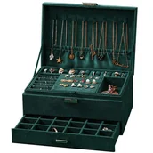 Pudełka i szkatułki - Szkatułka Na Biżuterię Szmaragdowa Sb7 - miniaturka - grafika 1