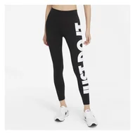 Legginsy - Damskie Legginsy NIKE W NSW ESSNTL GX HR LGGNG JDI CZ8534-010 – Czarny - miniaturka - grafika 1