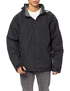 CliQue Cincinnati męska kurtka wyściełana, czarna, rozmiar XXXXL, Czarny, 4XL - Kurtki męskie - miniaturka - grafika 1