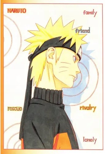 Plakat Anime Manga Naruto nrto_104 A2 (custom)