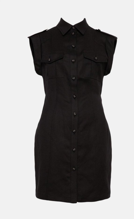 KAREN MILLEN SUKIENKA LNIANA BEŻOWA MINI 38 YŁZ