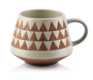 AffekDesign Porcelanowy kubek matowy 9442H5 9442H5 SAM ONE SIZE - Kubki - miniaturka - grafika 1