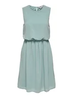 Sukienki - ONLY Sukienka "Stinna" w kolorze turkusowym - miniaturka - grafika 1