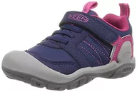 Buty dla chłopców - KEEN Knotch Peak, Trampki dziecięce, Blue Blue Depths Pink Peacock, 35 EU - miniaturka - grafika 1