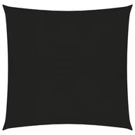 Parasole ogrodowe - VidaXL Żagiel przeciwsłoneczny, 160 g/m, czarny, 4,5x4,5 m, HDPE 311717 VidaXL - miniaturka - grafika 1
