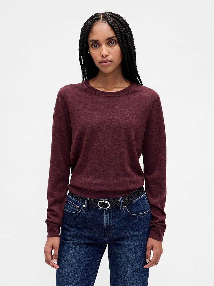GAP Sweter w kolorze czerwonym