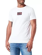 Koszulki męskie - Q/S designed by Męski t-shirt 520.10.204.12.130.2113469, 01D0, M - miniaturka - grafika 1