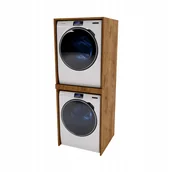 Szafki łazienkowe - Szafka na pralkę suszarkę łazienki regał słupek pralka suszarka Lancelot - miniaturka - grafika 1