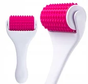 Masażery - Masa��Er Roller Do Twarzy Cia��A Silikonowy Du��Y - miniaturka - grafika 1