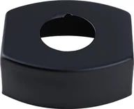 Węże prysznicowe - SOTBE Wąż prysznicowy Rozeta do baterii ściennej łezka Kolor czarny mat - miniaturka - grafika 1