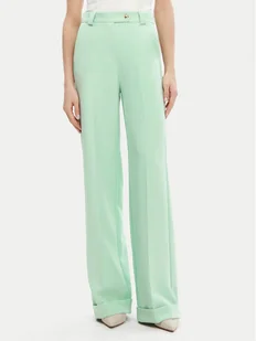 Maryley Spodnie materiałowe 25EB537/M26/43SP Zielony Regular Fit - Spodnie damskie - miniaturka - grafika 1