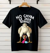 Koszulki i topy damskie - ŚMIESZNA KOSZULKA NA WIELKANOC NO CHYBA SE JAJA ROBISZ - miniaturka - grafika 1