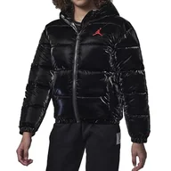 Kurtki i płaszcze dla dziewczynek - NIKE Kurtka puchowa Boxy Fit Zegarek dla dziewczynki - miniaturka - grafika 1