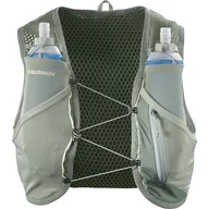 Plecaki - Salomon Active Skin 8 Set, plecak do biegania, szary - miniaturka - grafika 1