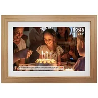 Ramki cyfrowe do zdjęć - DENVER Frameo 15.6" PFF-1543LW Jasno-brązowy - miniaturka - grafika 1
