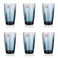 Szklanki - Szklanka Wysoka Zestaw 6 X 470 Ml Pulsar Niebieska - miniaturka - grafika 1