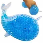 Zabawki sensoryczne - GNIOTEK ANTYSTRESOWY ŻELOWY SQUISHY DELFIN KULKI SENSORYCZNY DUŻY ZGNIOTEK - miniaturka - grafika 1