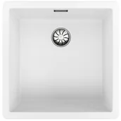 Zlewozmywaki - Teka RADEA R10 40.40 M-TG Tegranit plus Biały - miniaturka - grafika 1