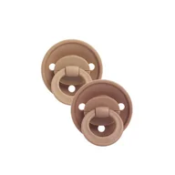 Smoczki uspokajające - Elodie Details - Smoczek silikonowy - 3 m-ce + - Soft Terracotta - 2 sztuki - miniaturka - grafika 1