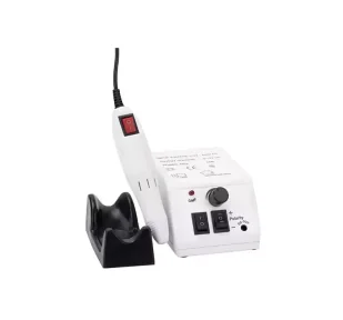 Frezarka do manicure 15W z kompletem frezów Mercedes DM298 biała white - Frezarki do paznokci - miniaturka - grafika 1
