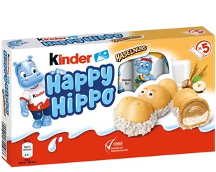 Batoniki Kinder Happy Hippo Hazelnut 103.5g FKIN.1255 - Batoniki - miniaturka - grafika 1