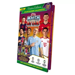 Champions League UEFA Match Attax Topps Kalendarz Adwentowy - Czasopisma - miniaturka - grafika 1