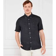 Koszule męskie - Tommy Hilfiger Lniana koszula Regular Fit - miniaturka - grafika 1