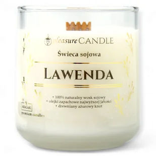 LAWENDA - Sojowa świeca zapachowa pleasureCANDLE - Świece - miniaturka - grafika 1