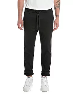 Replay spodnie męskie smart business, 098 BLACK, 31W / 32L - Spodnie męskie - miniaturka - grafika 1