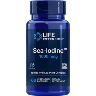 Life Extension Life Extension Sea-Iodine (Jod Morski) - 60 kapsułek LE01740 - Witaminy i minerały - miniaturka - grafika 1
