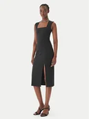 Sukienki - Patrizia Pepe Sukienka koktajlowa 2A3010/JZ26-K103 Czarny Regular Fit - miniaturka - grafika 1