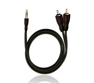 Kabel Oehlbach Stereo Audio jack-2 x chinch (0,75m) - Kable - miniaturka - grafika 1