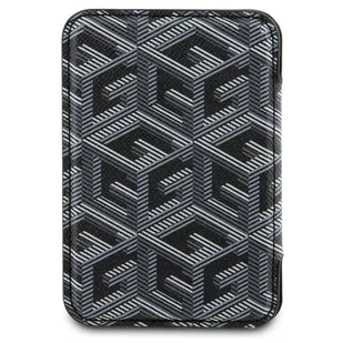 Guess Wallet Card Slot GUWMSHGCFSEK MagSafe GCube stripe czarny/black - Plecaki - miniaturka - grafika 5